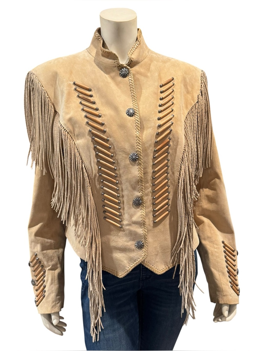 Cripple Creek Western Suede Fringe Jacket - Picture 3 of 12